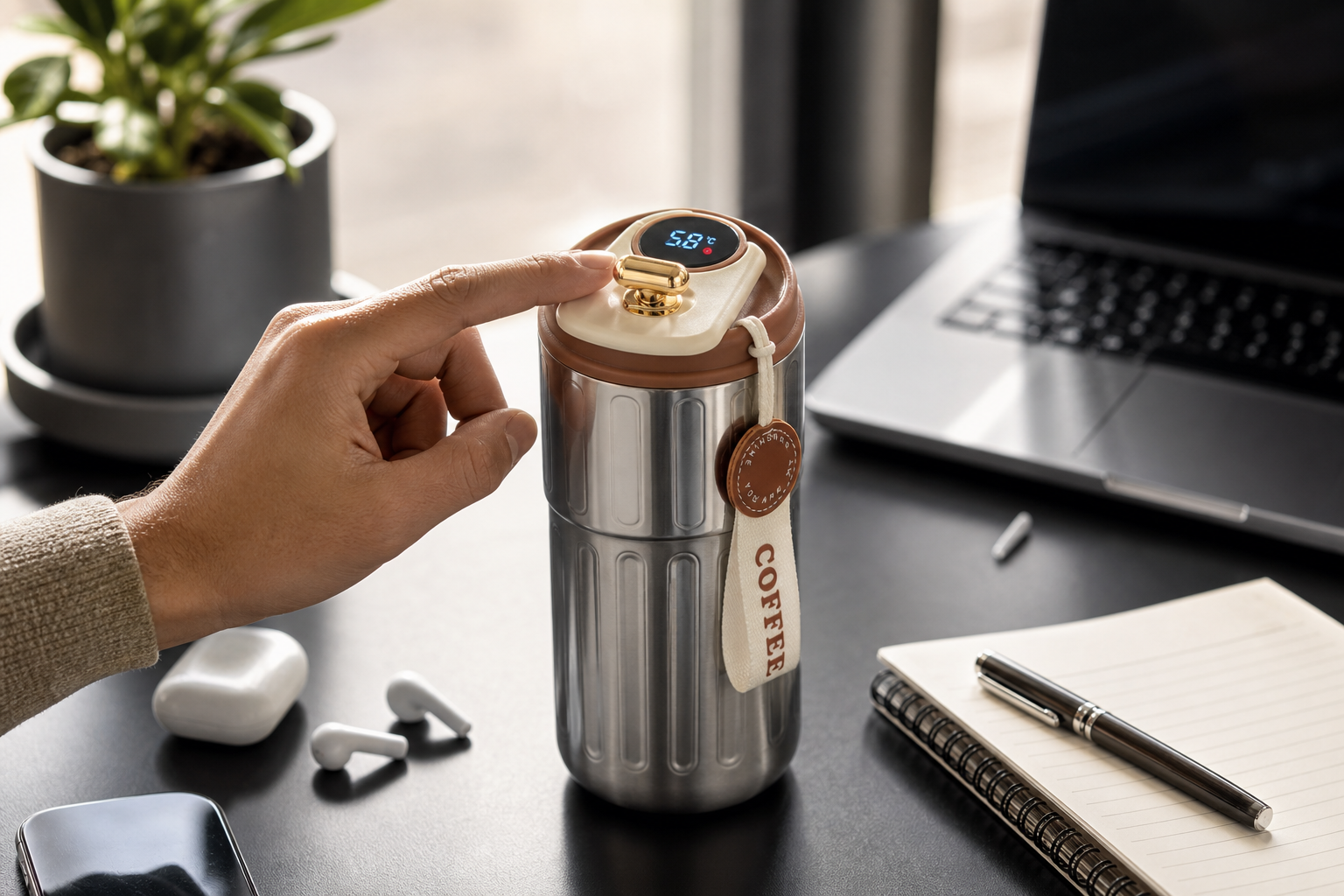 Mug Thermique LED Intelligente
